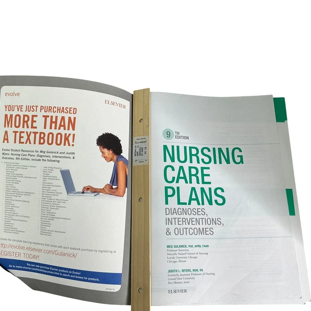 Nursing Care Plans 9th Edition Gulanick Myers‎ Elsevier Textbook 9780323428187